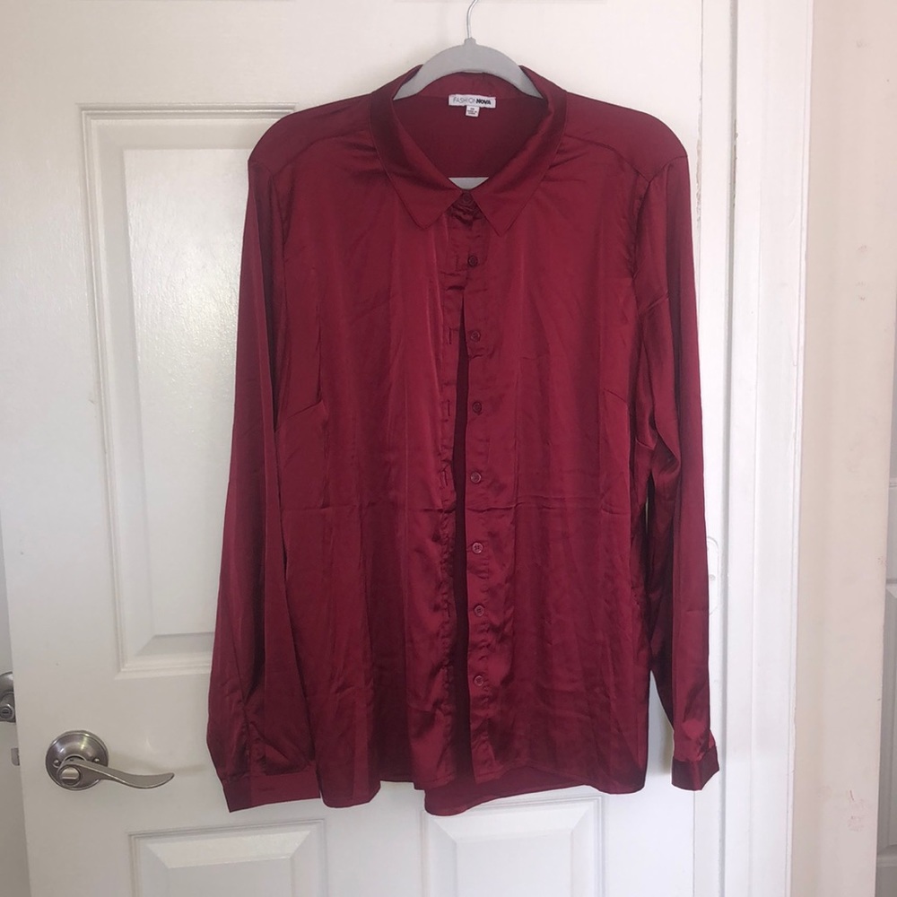 SLEEK SATIN SHIRT 😘🤗